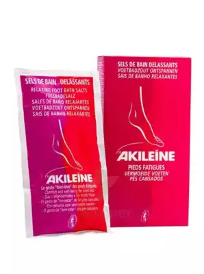Akileine Soins Rouges Sels De Bain DÉlassant 2sach/150g à Fronton