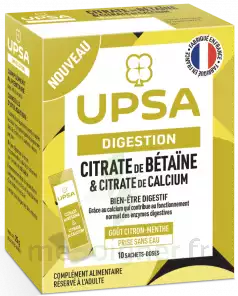 Upsa Citrate De Bétaïne & Citrate De Calcium Poudre 10 Sachets à Fronton